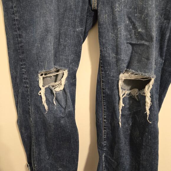 Torrid Feel The Fit Wide Leg Jeans 22S Dark Wash Vintage Stretch Plus - Picture 4 of 7